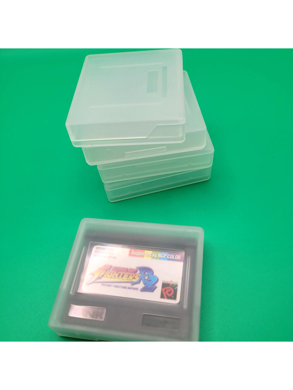 5x SNK Neo Geo Pocket Color Plastic Clamshell Game Cases NGPC